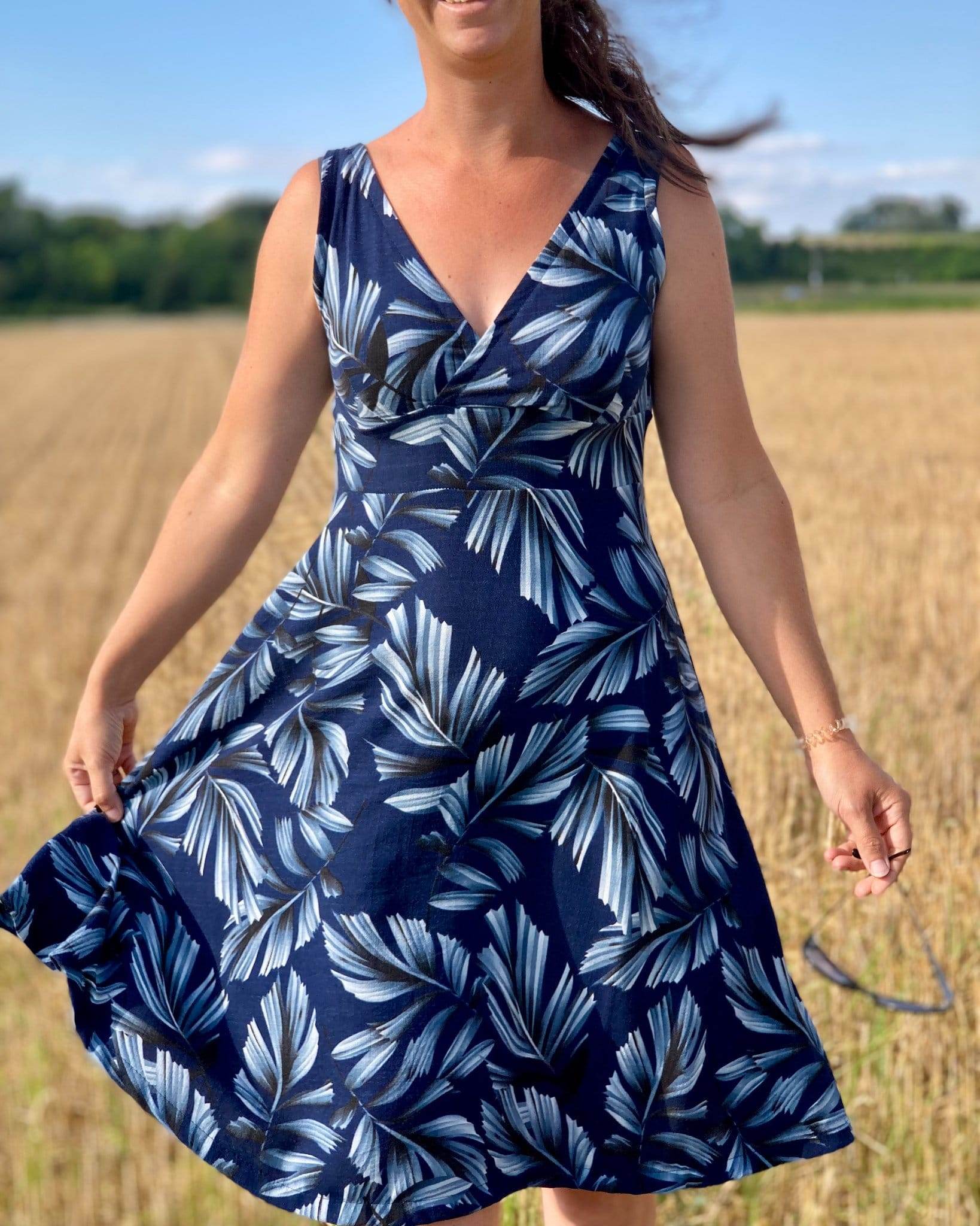 Schnittmuster Kleid Helena Damen Größe 32 – 50 - Sewando