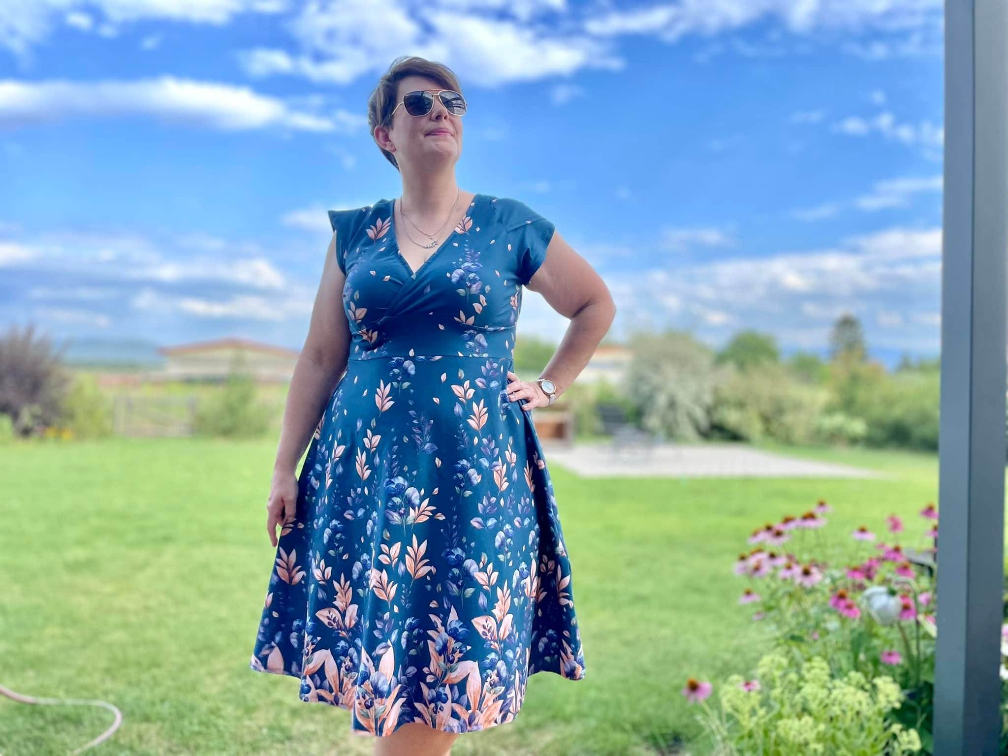 Schnittmuster Kleid Helena Damen Größe 32 – 50 - Sewando