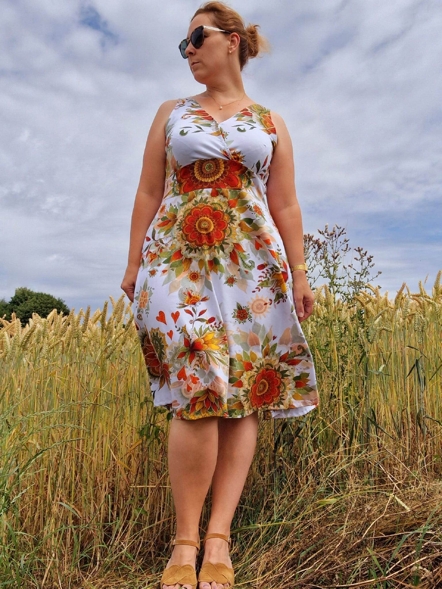 Schnittmuster Kleid Helena Damen Größe 32 – 50 - Sewando