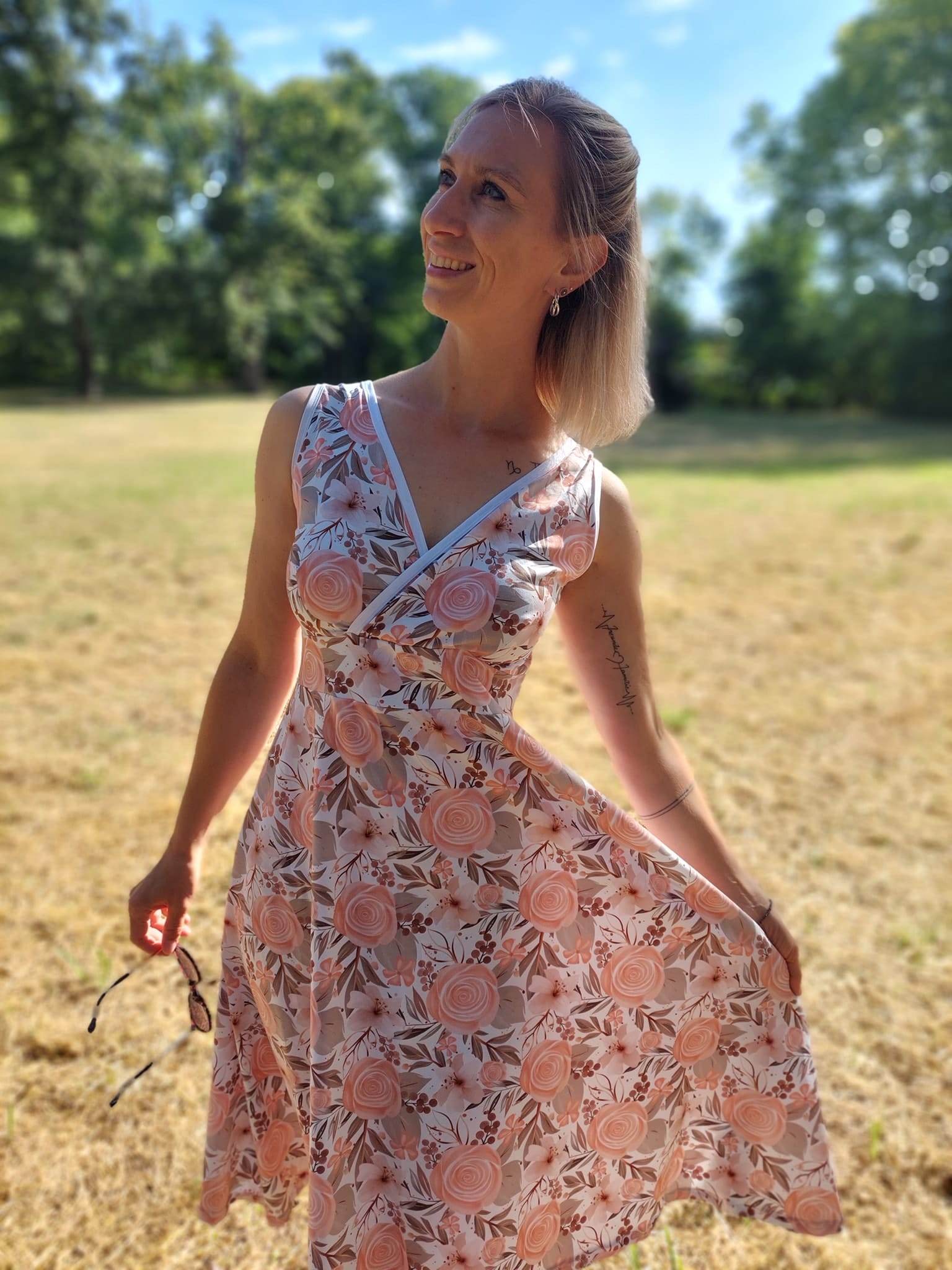 Schnittmuster Kleid Helena Damen Größe 32 – 50 - Sewando