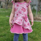 Schnittmuster Kleid AppleJuicy Gr. 80 bis 152 - Sewando