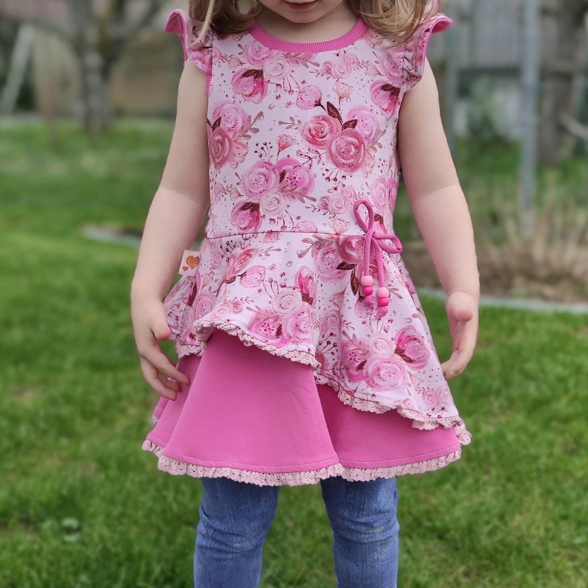 Schnittmuster Kleid AppleJuicy Gr. 80 bis 152 - Sewando