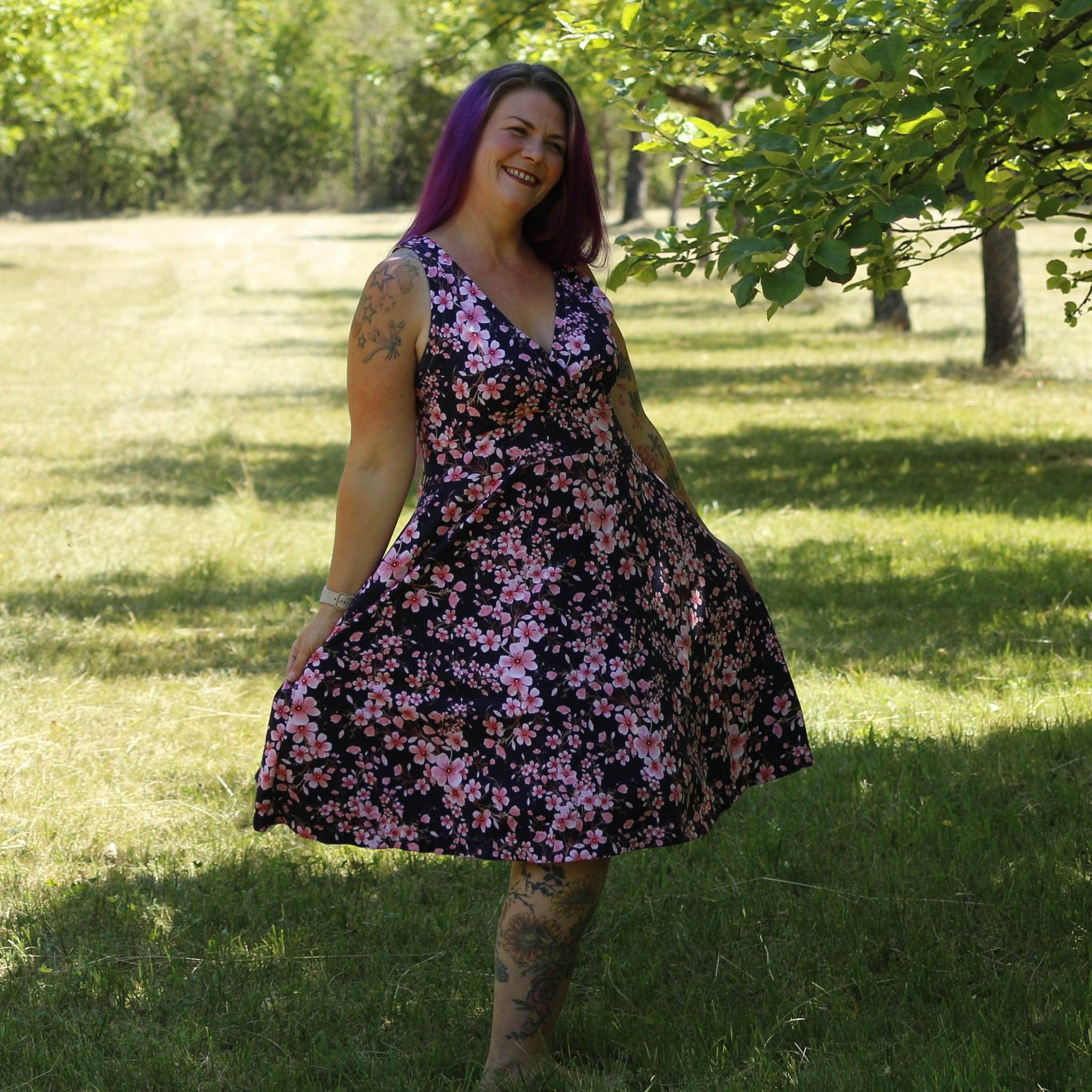 Schnittmuster Kleid Helena Damen Größe 32 – 50 - Sewando