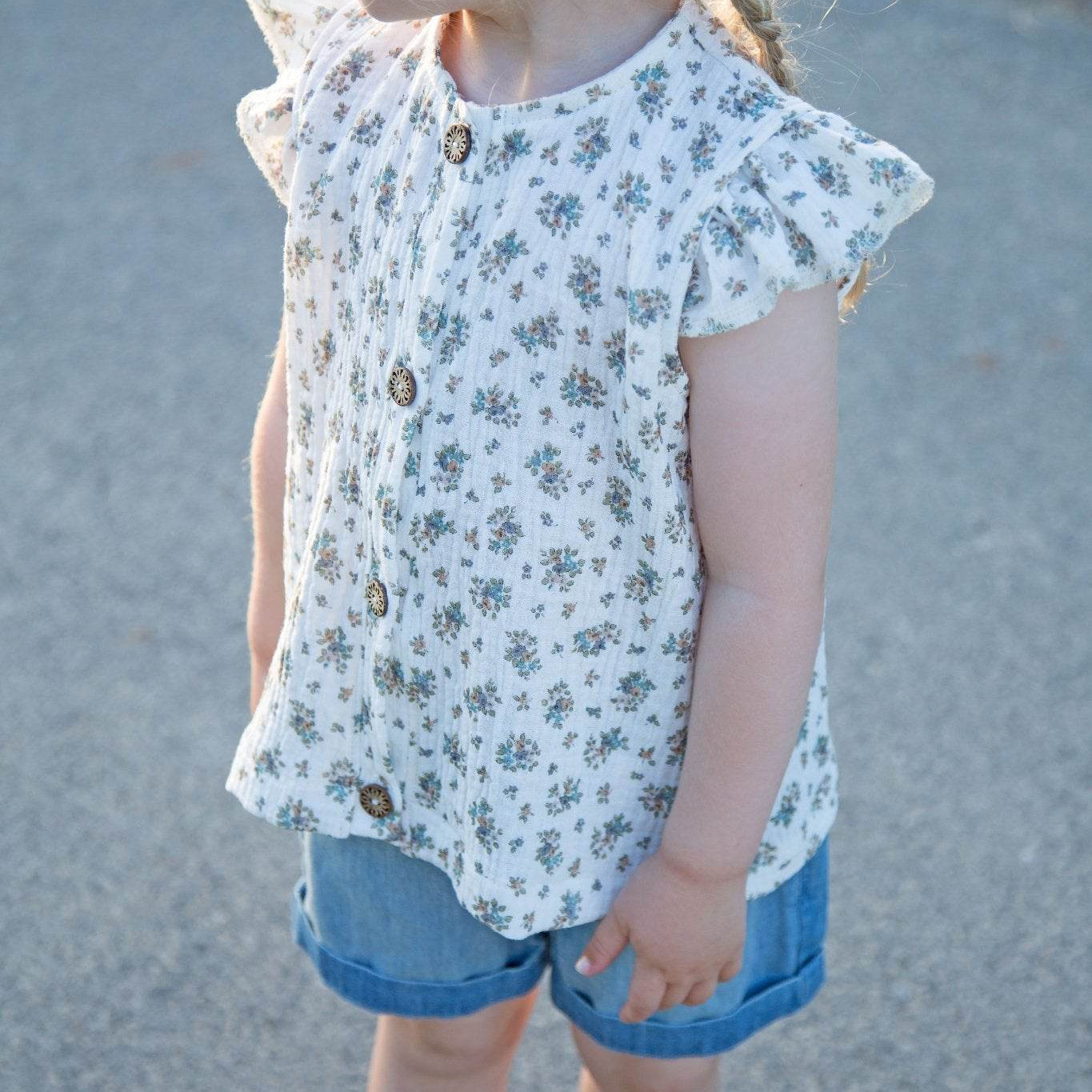 Schnittmuster Sommerwind – Bluse, Tunika oder Kleid | PDF-Download | Größen 86-134 - Sewando