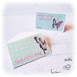 Plotterdatei flower butterfly, Sublimation, Digistamp, Digipaper - Sewando