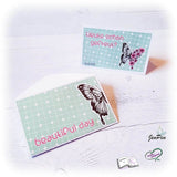 Plotterdatei flower butterfly, Sublimation, Digistamp, Digipaper - Sewando