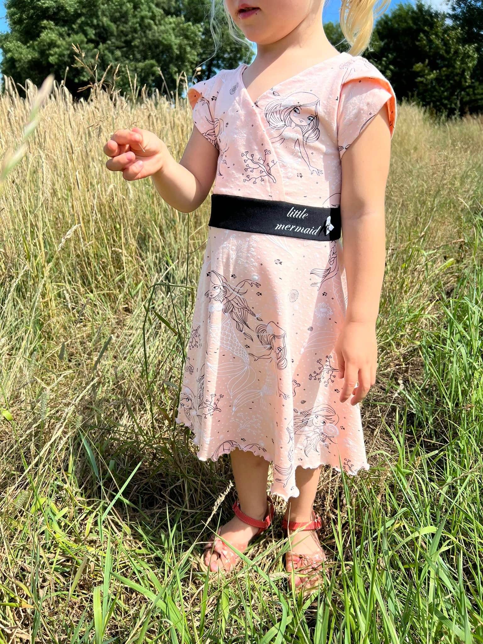 Schnittmuster Kleid Helena Mädchen größe 74 – 158 - Sewando