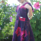 Schnittmuster Kleid Helena Mädchen größe 74 – 158 - Sewando