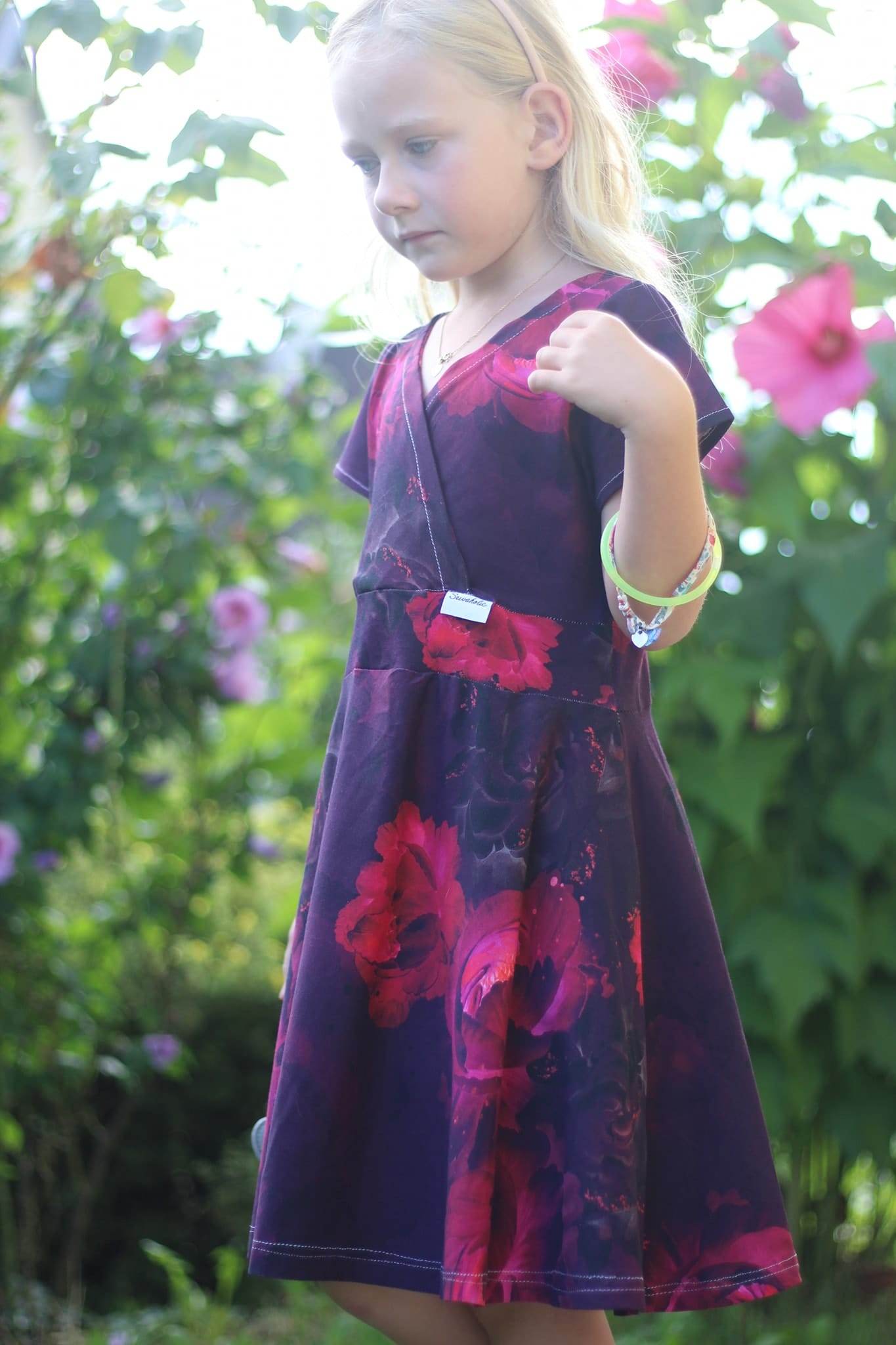 Schnittmuster Kleid Helena Mädchen größe 74 – 158 - Sewando