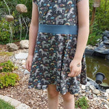 Schnittmuster Kleid Helena Mädchen größe 74 – 158 - Sewando