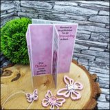 Plotterdatei flower butterfly, Sublimation, Digistamp, Digipaper - Sewando