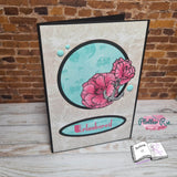 Digiset Blumen Anker Plotterdatei, Sublimation, Digistamp, Digipaper - Sewando