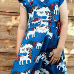 Schnittmuster Kleid Helena Mädchen größe 74 – 158 - Sewando