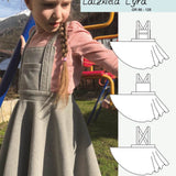 Schnittmuster Latzkleid Lyra Gr. 86-128 : - Sewando