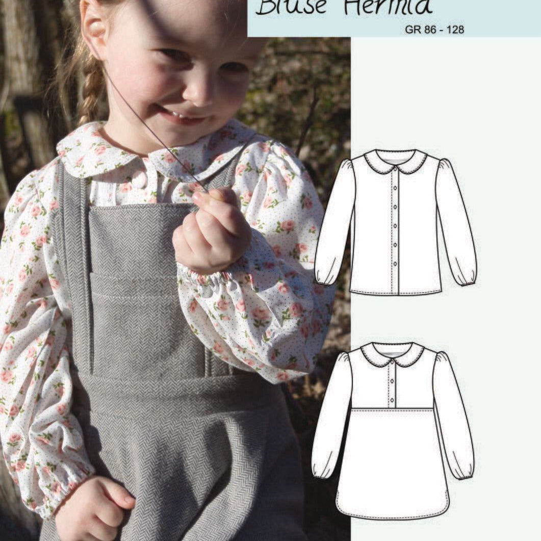 Schnittmuster Ebook Bluse Hermia Gr. 86-128 : - Sewando