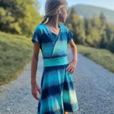 Schnittmuster Kleid Helena Mädchen größe 74 – 158 - Sewando