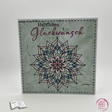 Plotterdatei Mandala mit Oleander Plotterdatei, Sublimation, Digistamp, Digipaper - Sewando