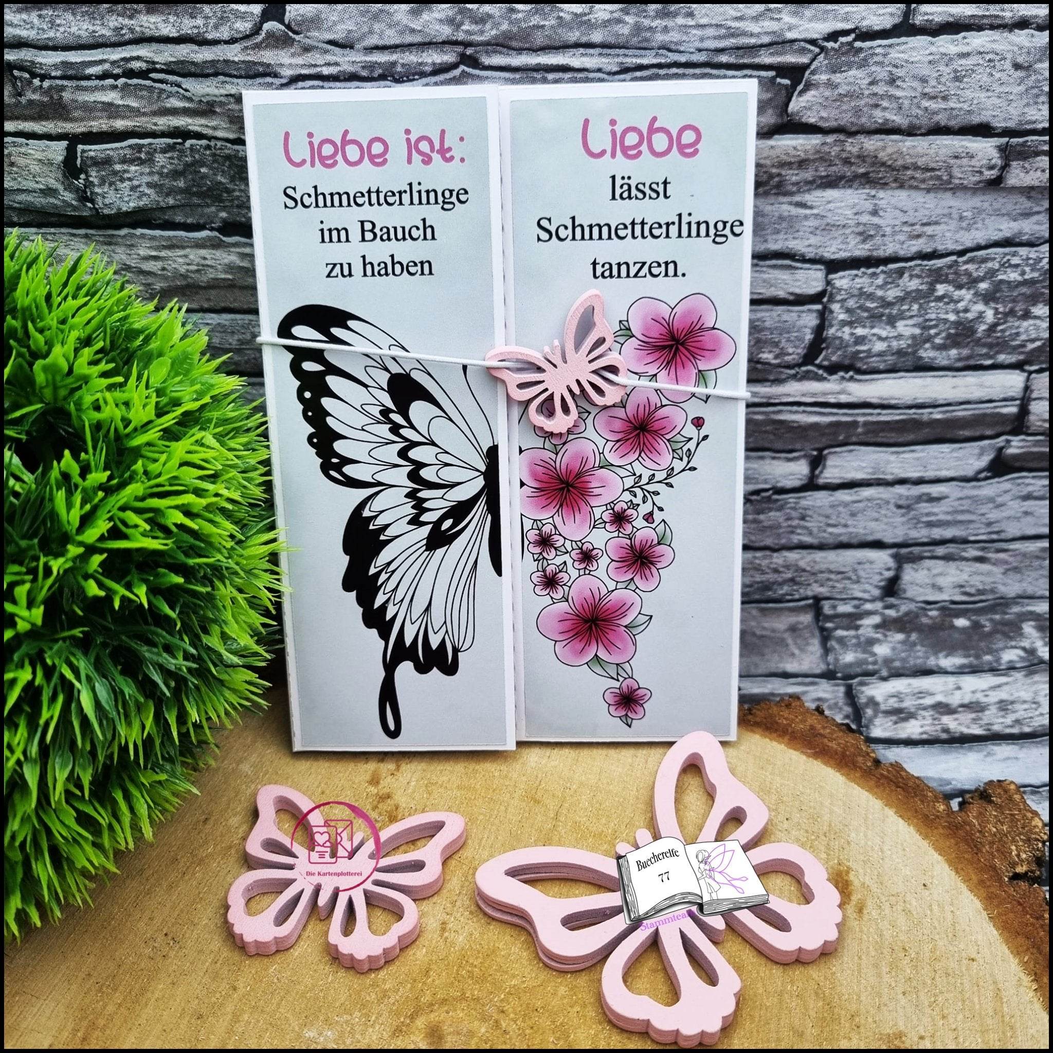 Plotterdatei flower butterfly, Sublimation, Digistamp, Digipaper - Sewando