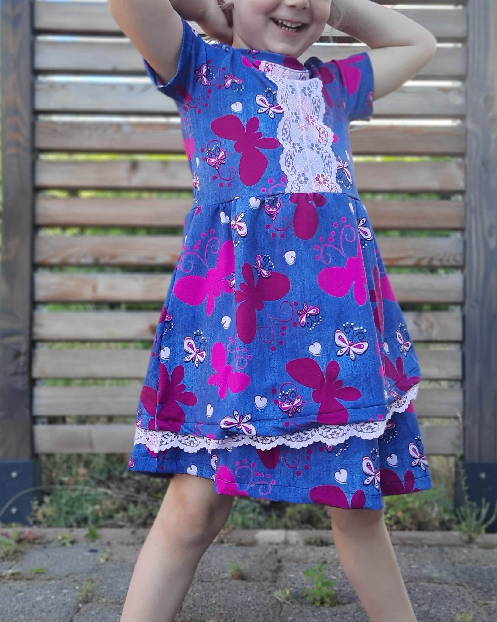Schnittmuster Kleid Bonita Größe 74 – 158 - Sewando