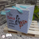 Plotterdatei flower butterfly, Sublimation, Digistamp, Digipaper - Sewando