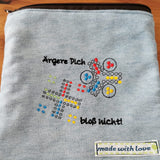Stickdatei - Spiel "LUDO - Mensch ärgere....." für 3 und 4 Spieler
