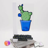 Digiset Kaktus Freunde Plotterdatei, Sublimation, Digistamp, Digipaper - Sewando