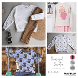 Oversized Sweater Kids & Teens 116-164 Schnittmuster - Sewando