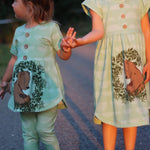 Schnittmuster Kleid / Tunika Raffsucht Gr. 80-140 - Sewando