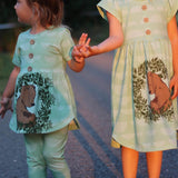 Schnittmuster Kleid / Tunika Raffsucht Gr. 80-140 - Sewando