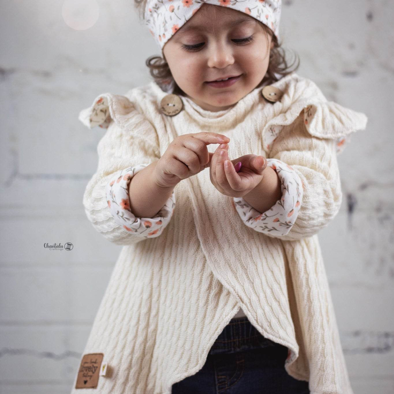 Schnittmuster Cardigan Clara Größen 86-140 - Sewando
