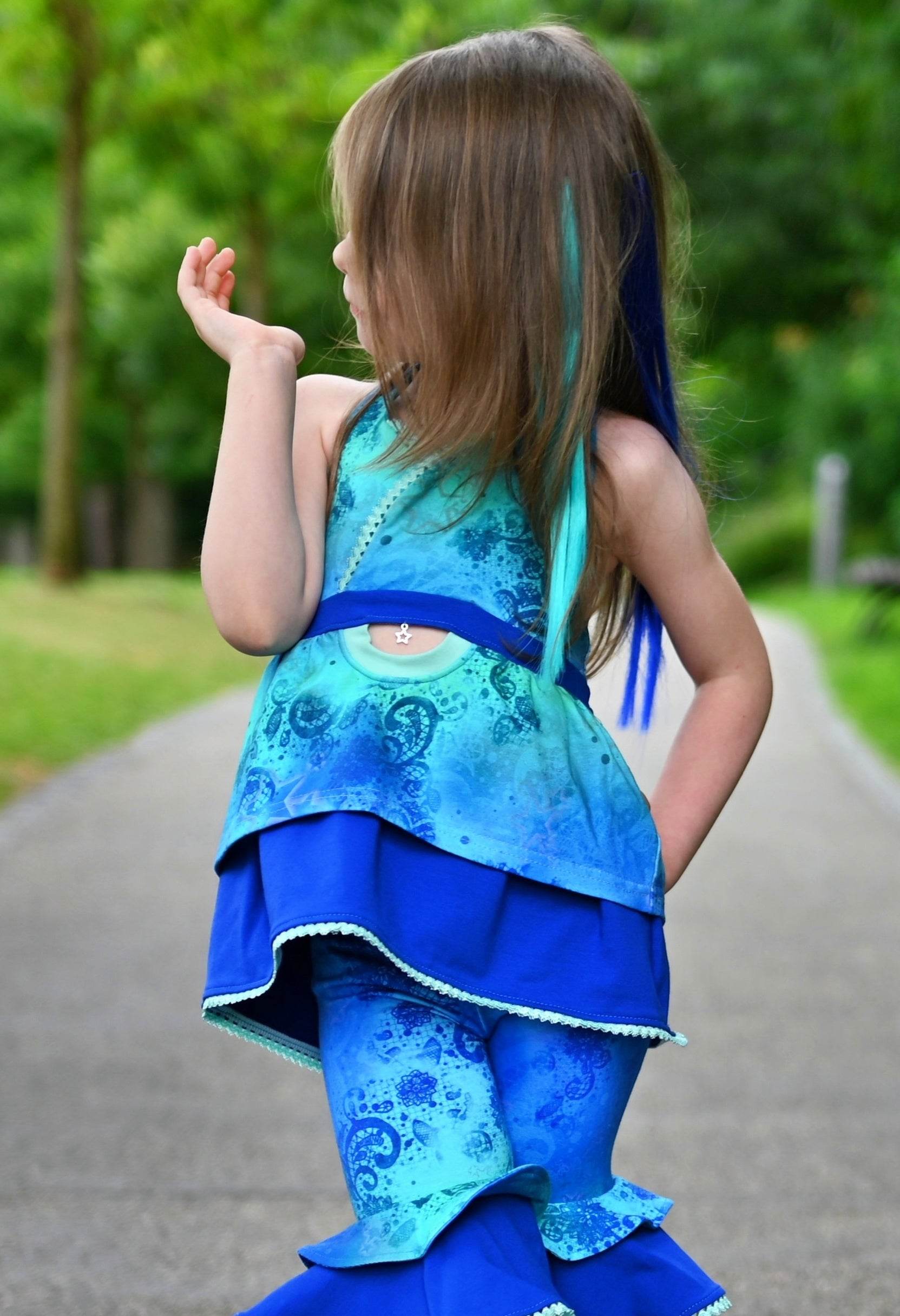Schnittmuster Ariella MermaidDress Gr. 80 bis 152 - Sewando