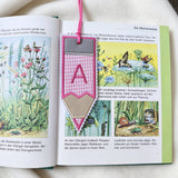 Stickdatei Lesezeichen Buntstift In the Hoop mit Buchstaben Set 26105