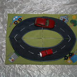 Stickdatei Auto Rennbahn /Spielteppich Set 262 - Sewando