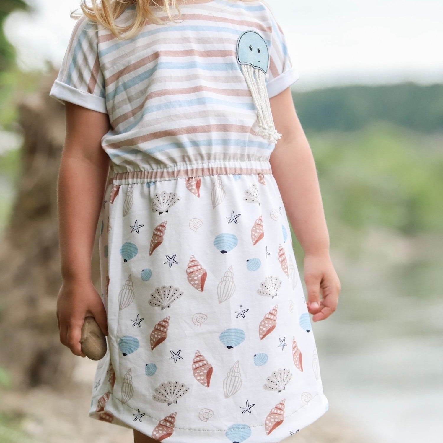 Schnittmuster Kleid Schummelfummel Gr. 80-164 - Sewando