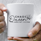 Chaos Queen Plotterdateien – Spruchmotive mit Krone für kreative DIY-Projekte