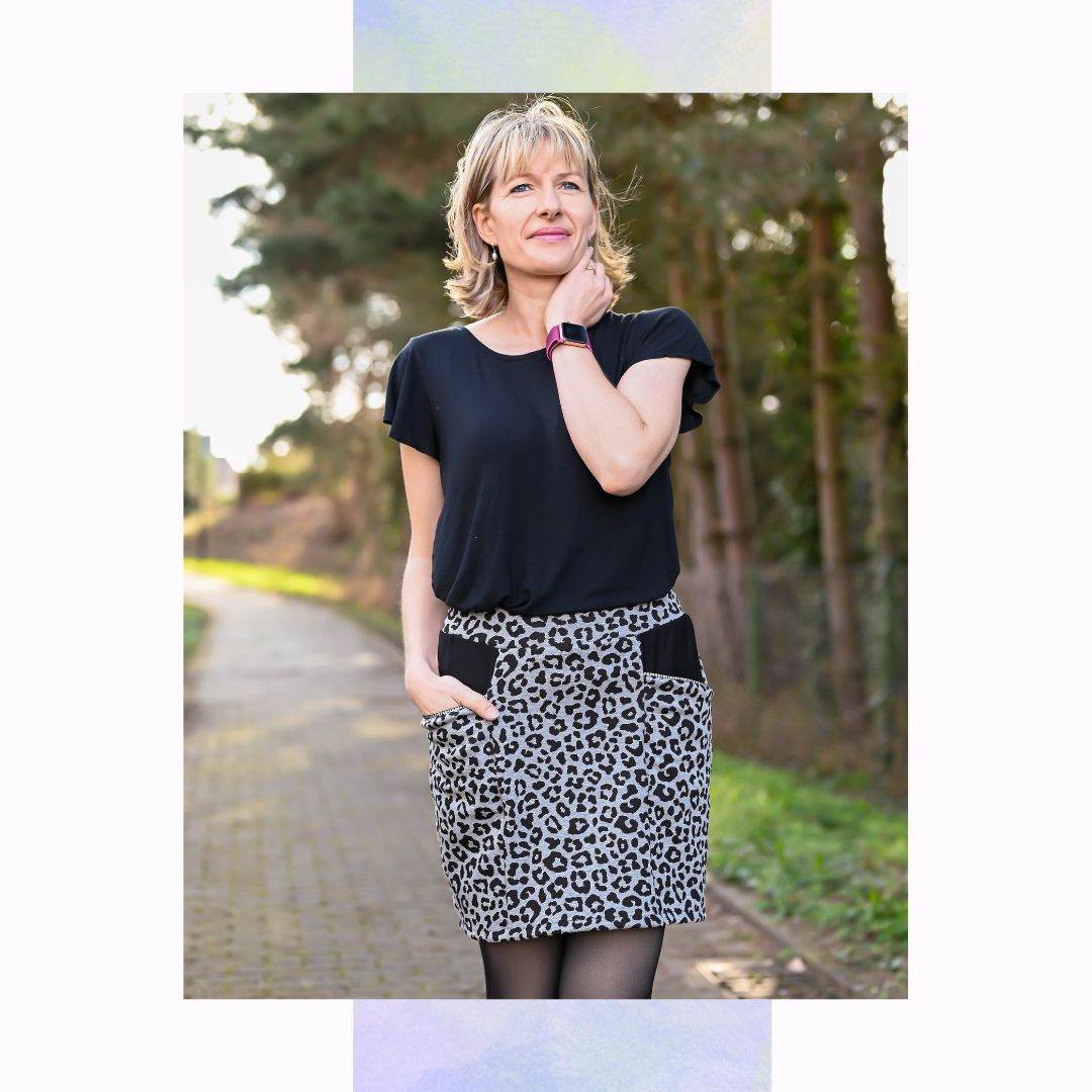 GIULIA MIT TASCHEN - MINIROCK - EBOOK - 32-54 Schnittmuster - Sewando