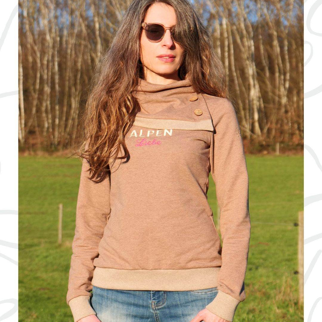 Alma - Pulli-Sweater - EBOOK - 32-46 Schnittmuster - Sewando