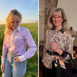 Schnittmuster Hemdbluse RENA – Kragen mit Steg und Manschetten | Gr. 34–48 (PDF)