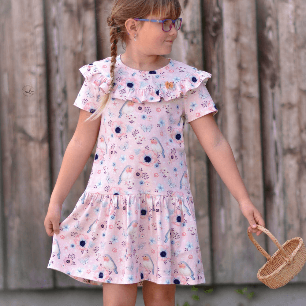 Schnittmuster Kleid Valeria Gr. 74 - 158 - Sewando