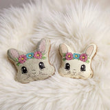 Stickdatei Osterhase Hase Kopf 5 Größen Set 2631