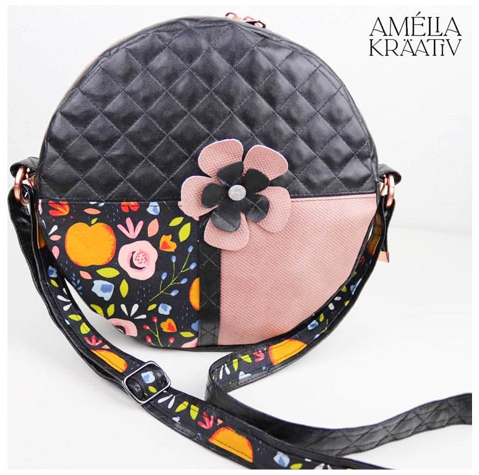 ohMilli Big * Taschen - Schnittmuster - eBook * Round-Circlebag - Crossbodybag - Sewando