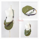 ohTrudi Mini-Midi-Big * Taschen - Schnittmuster - Kombi-eBook * Crossbodybag - Bananentasche in 3 Größen - Sewando