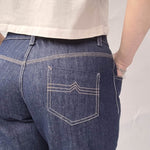 Schnittmuster Jeans, lockere Passform, high waist Jeans, Größe 36 - 50 - Sewando