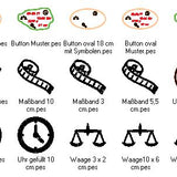 Stickdatei zur Geburt - Baby