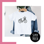 Plotterdatei - Fahrrad mit Blumenkorb - Sewando