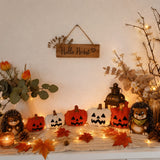 Stickdatei Herbst - Kürbis mit Gesicht in 6 Größen In the Hoop Set 26136