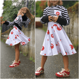 Schnittmuster Kleid Becky Gr. 80 bis 152 - Sewando
