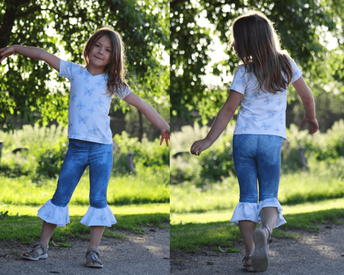Schnittmuster AriellaMermaidLegs Hose Gr. 92 bis 152 - Sewando