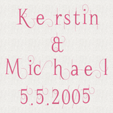 Stickdatei Schrift ca.3cm Buchstaben und Zahlen Set 2519 - Sewando