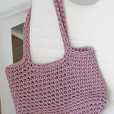 PDF "DEUTSCHE" Häkelanleitung Tasche, Shopper, Umhängetasche, Schultertasche, Strandtasche